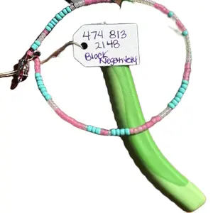 Divine healing seed bead bracelet for blocking negative energy and unexpected money.