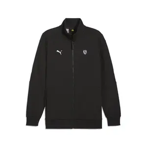 PUMA Mens Scuderia Ferrari Style Mt7 Jacket Athletic Outerwear Casual - Black