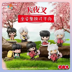 New Original Inuyasha Blind Box Inuyasha Model Kagome Higurashi Anime Figure Mystery Box Decorative Figure Peripheral Gifts Toys