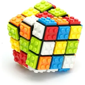 3x3 Speed Cube Stress Relief Fidget Toys Black 3x3x3 Magic Cube Puzzles Toy Sturdy and Smooth Cubes Toy Game Puzzle Toys for Kids and Adults