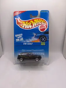 Hot Wheels VW Golf Diecast black