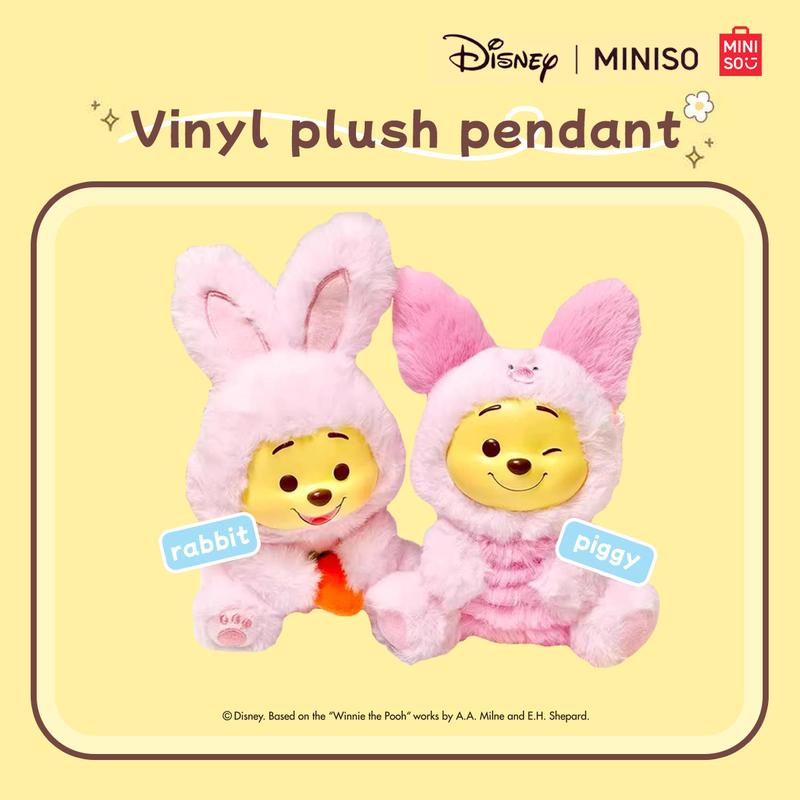 【Holiday Gift】Disney Winnie the Pooh Surprise Plush Blind Box Keychain - Party Collectibles for Bags & Gifts!, Holiday & Holiday Haul