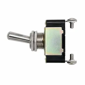United Pacific 40001 – 2 Pin 10 Amp 12V DC On-Off Metal Toggle Switch