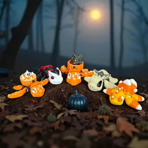 Spooky Halloween Turtles 3D Printed