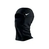 NIKE Pro Therma-FIT Hyperwarm Unisex Balaclava-Style Thermal Ski Mask - Windproof Cold Weather Plain Dri-FIT Convertible Hood Face Cover for Skiing, One Size Universal Black/White