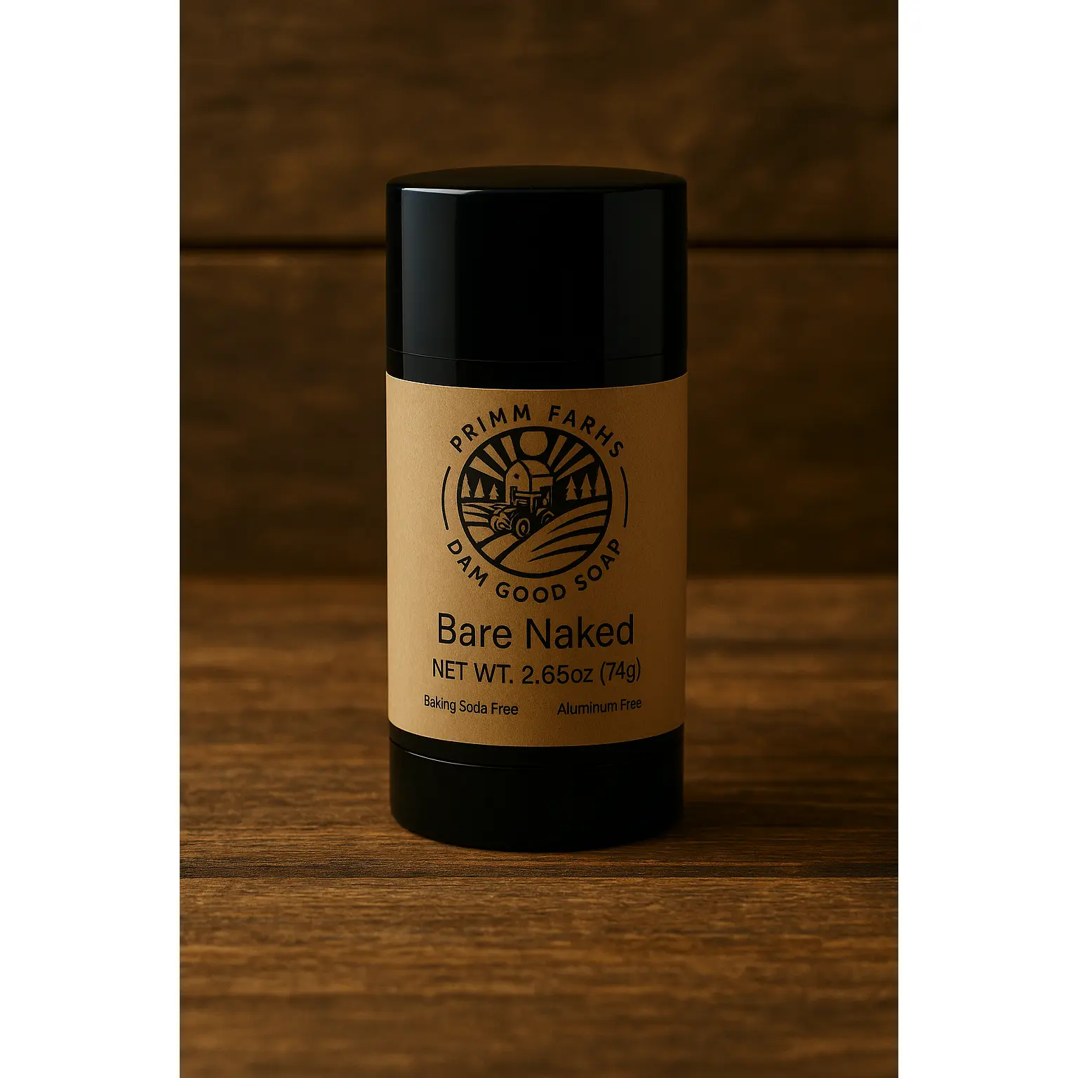 Bare Naked Unscented Deodorant – Baking Soda–Free & Aluminum-Free