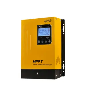 60A MPPT Solar Charge Controller DC 12V 24V 36V 48V with LCD Display and Efficient Charging power panel charger Home Safety Install Box Garage House Installation