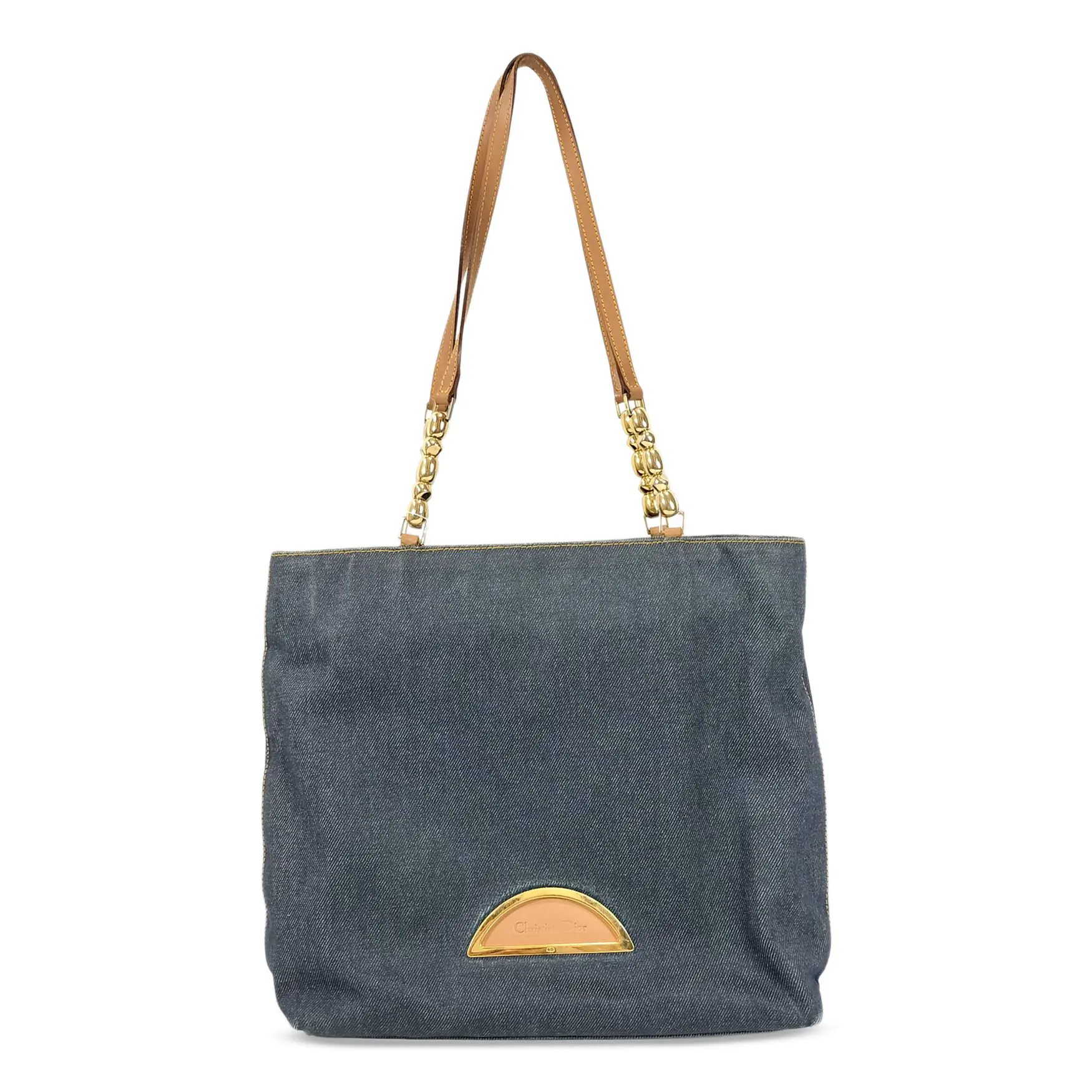 Pre-owned Dior denim Tote bags Christian Tote Bag (266295981)