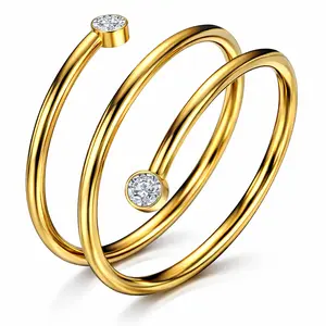 INFINITY GOLD RING