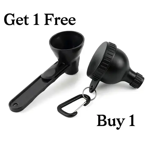 BPA-Free Plastic Mini Protein Powder Funnel with Sliding Scoop & Handle, 50ml Home Supplies Storage Jar - Mess-Free Pouring Fitness Utensil, Useful Mini Gifts for Valentine's Day