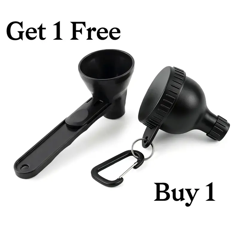 BPA-Free Plastic Mini Protein Powder Funnel with Sliding Scoop & Handle, 50ml Home Supplies Storage Jar - Mess-Free Pouring Fitness Utensil, Useful Mini Gifts for Valentine's Day