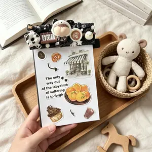 Mengli DIY Cream Gel Creative Drawing Notebook