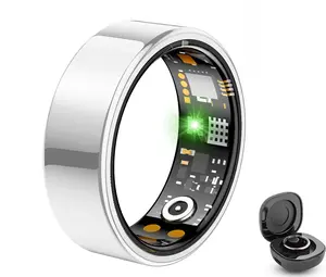Smart Ring IP68 Waterproof Wearable Fitness wellness Trackers for Women Men Couple Gift tiktokshopspringglowup