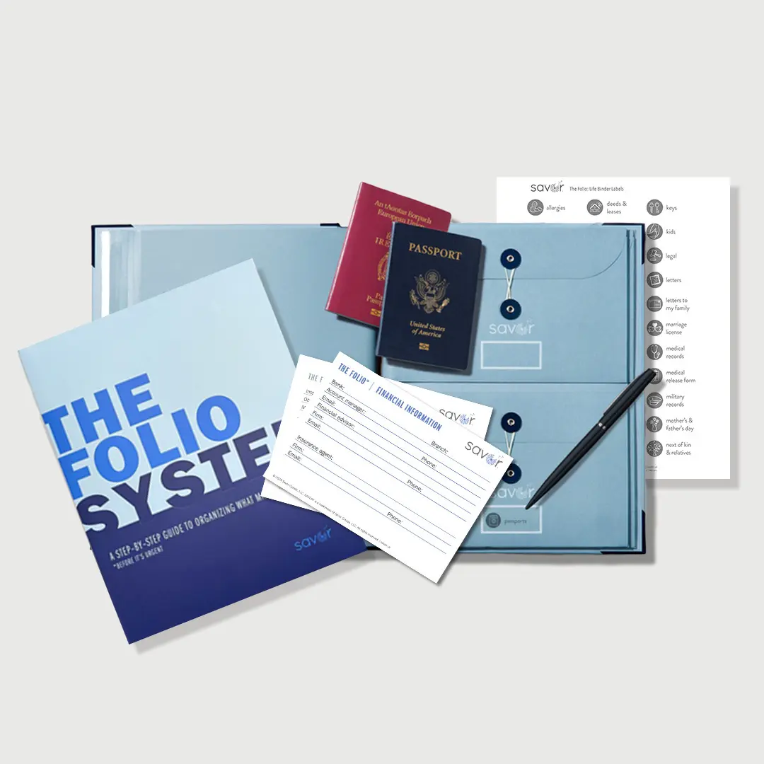 The Folio® System - The Emergency & Death Prep Folio