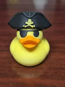 3d printed pirate duck