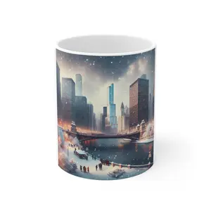Winter In Chicago Mug 11oz