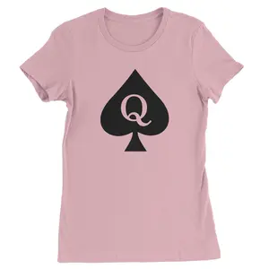 Queen Of Spades QOS Hotwife Cuckold Womens T-shirt Top Womenswear