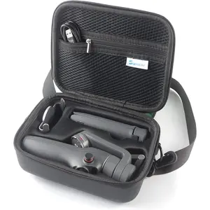 Mobile 6 Case,PU Leather Portable Storage OM 6 Case  Bag for DJI OM 6 Smartphone Gimbal Stabilizer Accessories