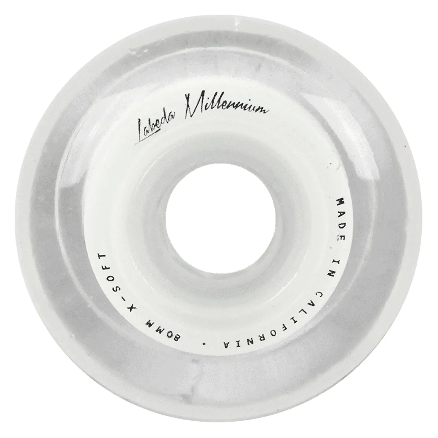 Labeda Roller Hockey Wheels - Millennium Gripper 80mm 74A White (Single)