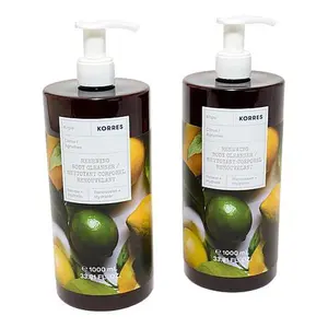 Korres 2-Pack Citrus Renewing Body Cleanser