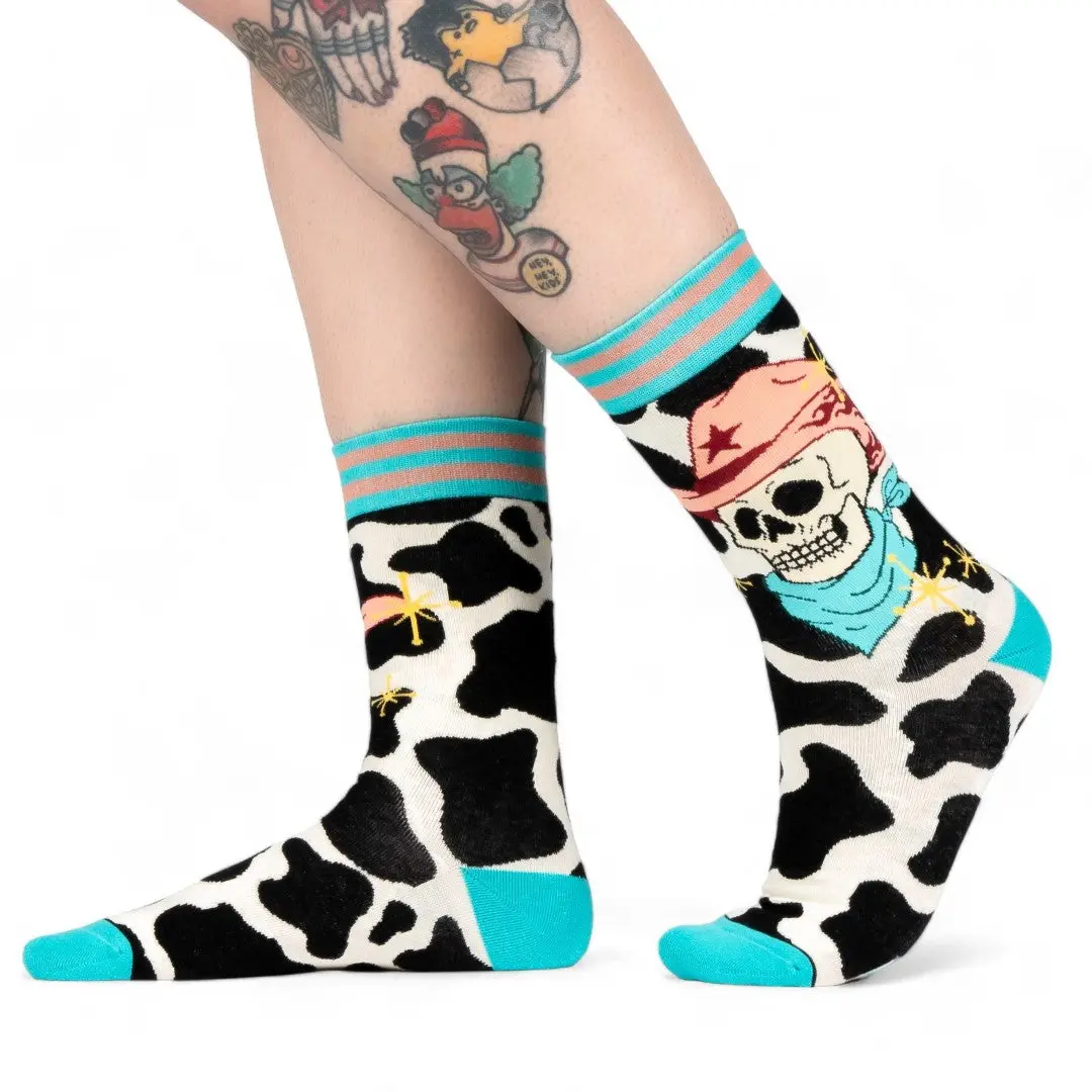 Disco Cowboy Crew Socks Disco Cowboy Crew Socks