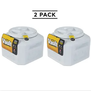 (2 pack) Gamma2 Vittles Vault Outback - Pet Food Storage Container 15 lbs, Dog Food Storage, Pet Food Bin, Food Storage Container, Pet Container, Dry Food Storage, Pet Food Bucket