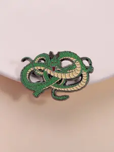 Dragon Enamel Pin, Anime Theme Lapel Badge, Original Style Design, Perfect for Clothing & Backpacks, Classic Anime Lovers