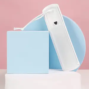 Bona Fide Beauty Czech Glass Foot File in Clear - Refresh Dry Calloused Feet Into Smooth Buttery Skin - Double Sided Callous Remover With Medium Grit For Buffing and Fine Grit For Smoothing - For At Home Pedicure Care - Reusable Gentle Effective Washable