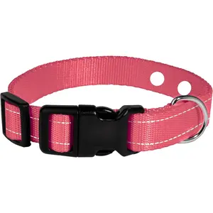3/4" ECollar Replacement Strap, Shock Collar Replacement Collar, Compatible with Pet Safe, Invisible Fence (3/4" Pink)