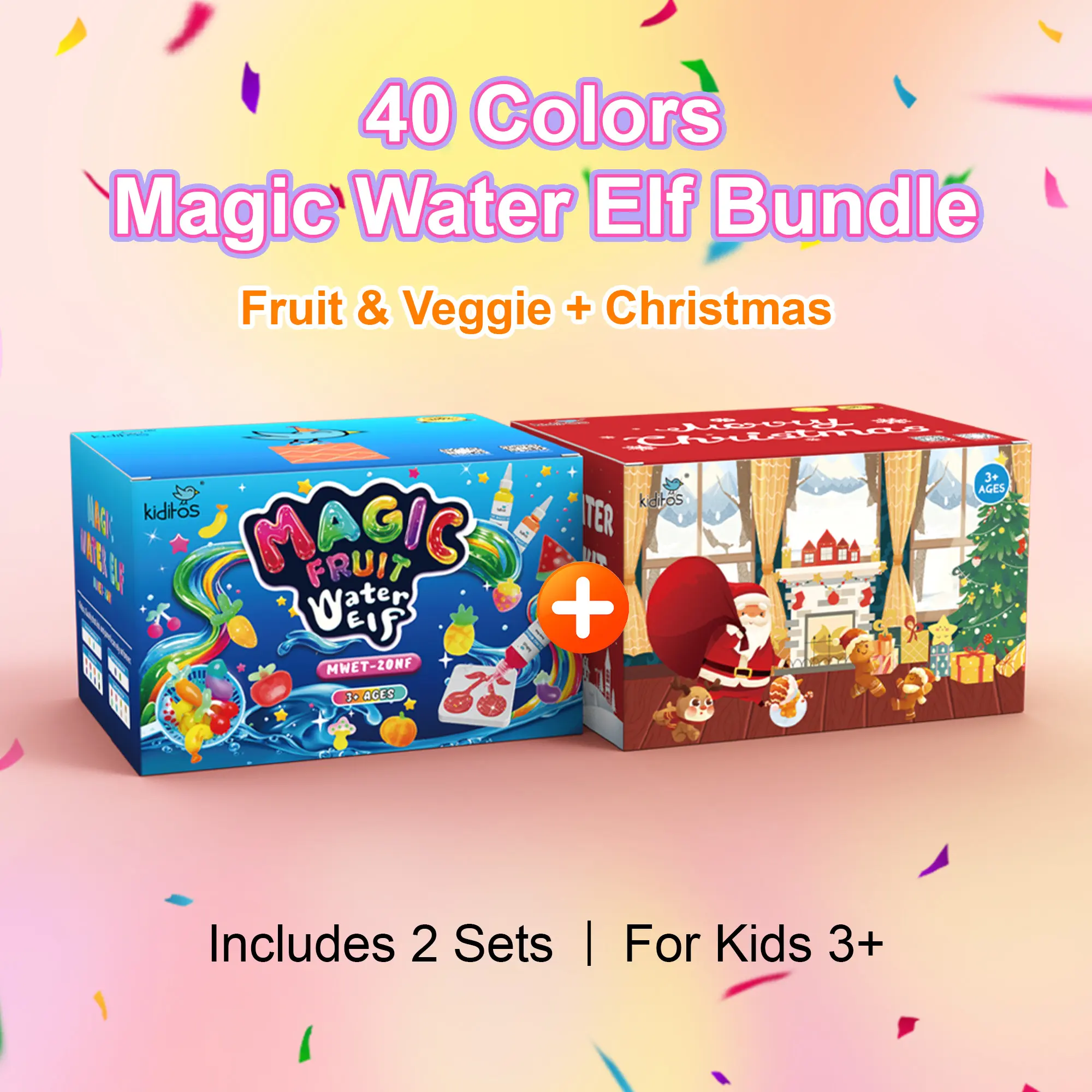 （40colors) 20 Christmas Colors+20 Fruit Colors