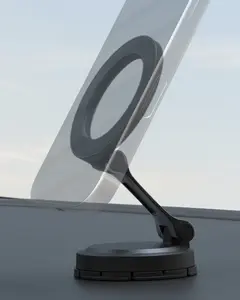 Scosche MagicMount Select MS Window/Dash Swivel Edit MagSafe Car Mount for iPhone & Android with 360° Adjustable Viewing & Powerful Magnetic Grip - Holder, Landscape