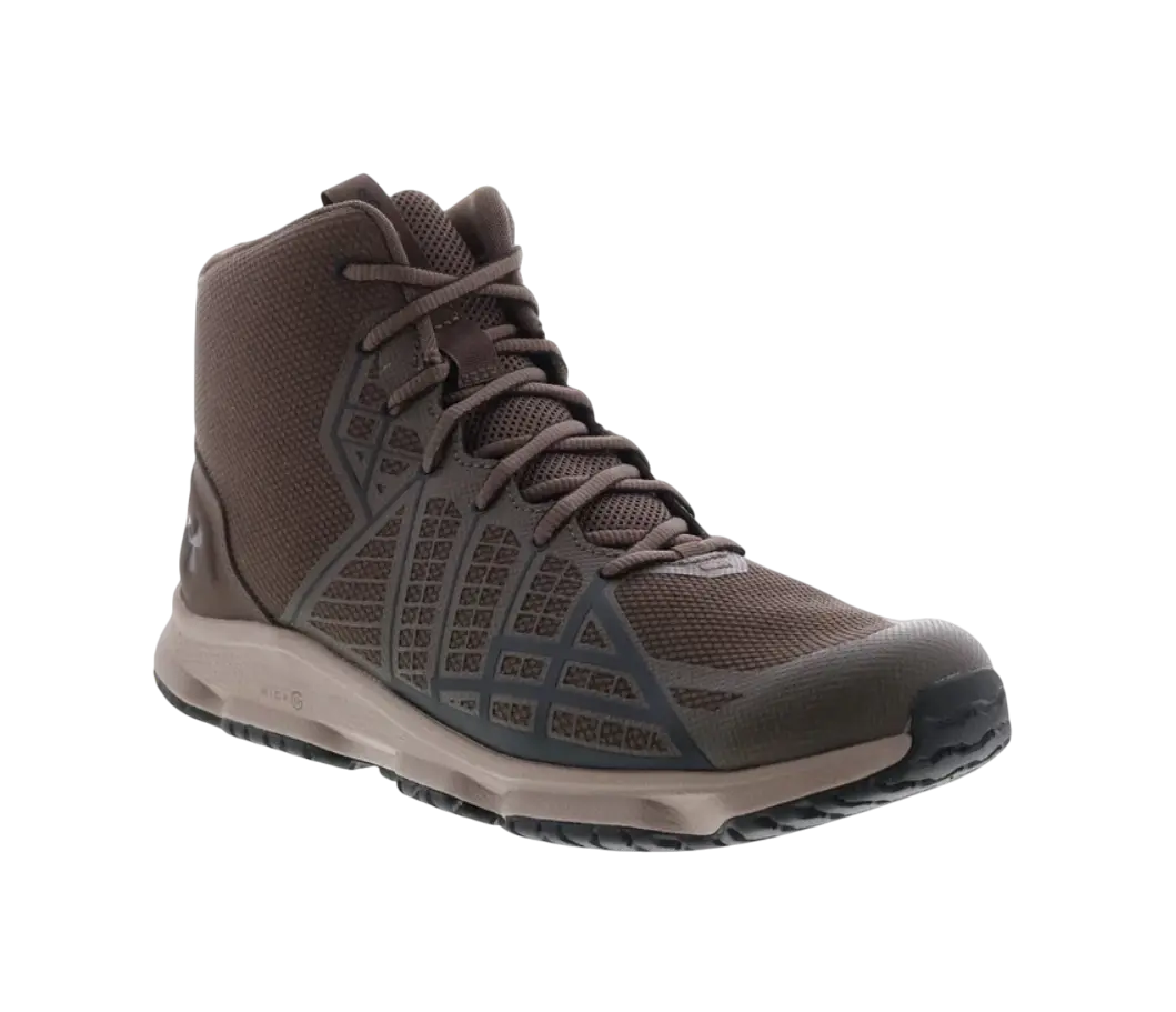 UNDER ARMOUR BROWN MENS TACTICAL BOOT UA MG STRIKEFAST MID 3025575-200 UNDER ARMOUR BROWN MENS TACTICAL BOOT UA MG STRIKEFAST MID 3025575-200