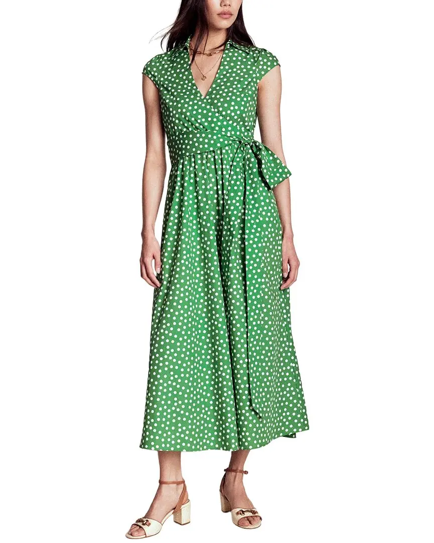 Boden Julia Wrap Midi Dress