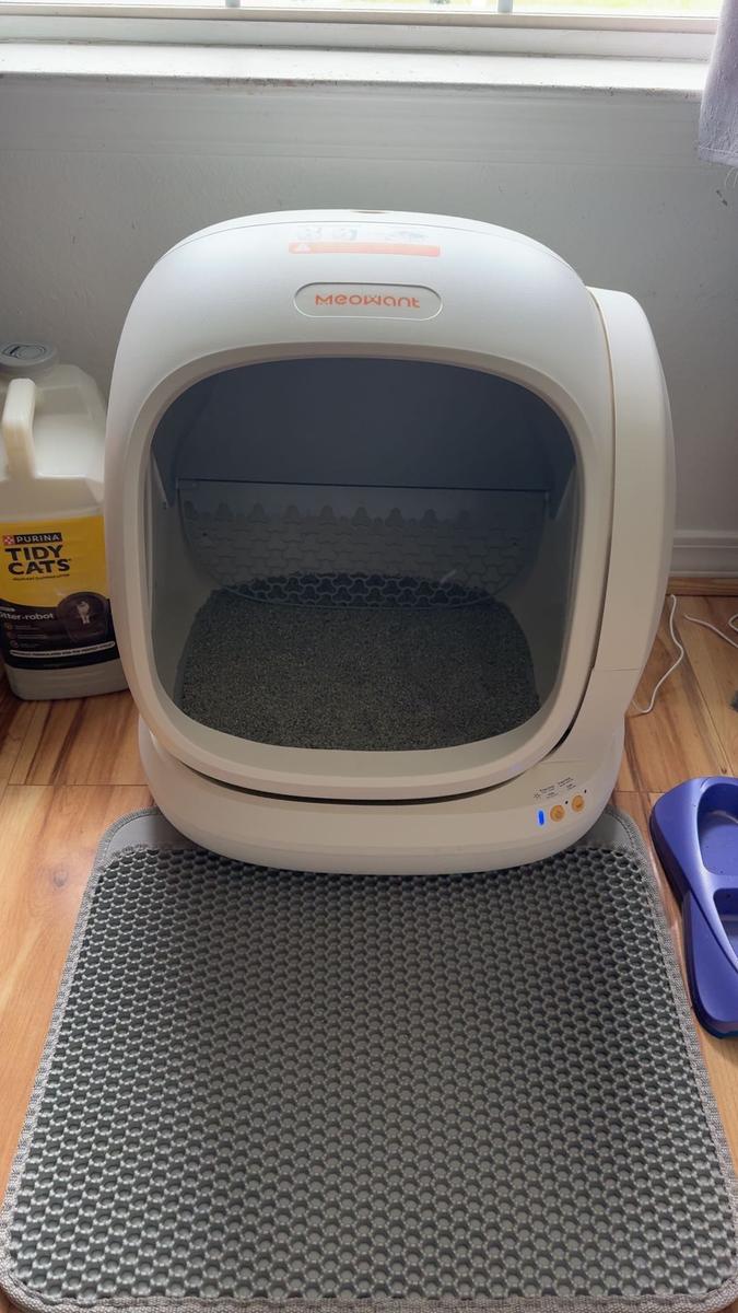 Item: 1 Cat Litter Box, White