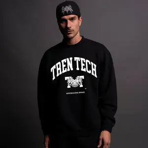 TrenTech Gym Workout Sweatshirt, Gym Heavyweight Cotton Sweatshirt, Workout Sweatshirt, Sport Gift, Gymnastic Merch Fan , Streetwear Sweatshirt, Vintage Hiphop Sweater, Retro Sweatshirt, Bodybuilding Wear, Motivation Gym Wear, Muscle Fit Outfit