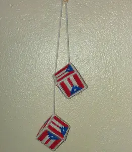 The Puerto Rican Flag Car Dices