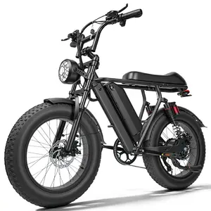 APYEAR 1500W Electric Bike 28MPH 20"x4.0" Fat Tires Full Suspension 48V 18Ah Removable Battery 40 Miles Range LED Headlights UL 2849 Certified Electric Motorcycle