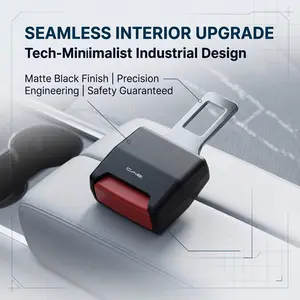 Car Seat Belt Extension Auto Belts Extender Durable Fit for BYD Han Tang Song Atto 3 Atto 2 Dolphin Dolphin Surf Seal Seal U Sealion 5 Sealion 7 All Models Car Safety Seat Belt Extender