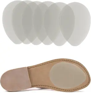 Shoes Pads Non-Slip Sole Protectors Adhesive High Heels Anti-Slip Shoe Grips (Clear 3pairs)