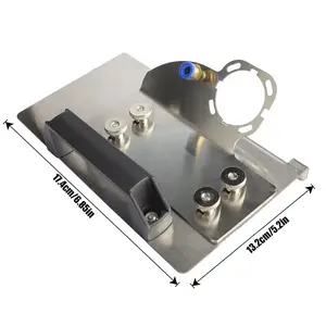 Stand for angle grinder for 45° chamfered tile cutting, 45° chamfer tool for angle grinder compatible with Type 100 angle grinders