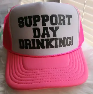 support day drinking trucker hat
