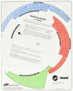 Duct Sizing Calculator, English & Metric Units