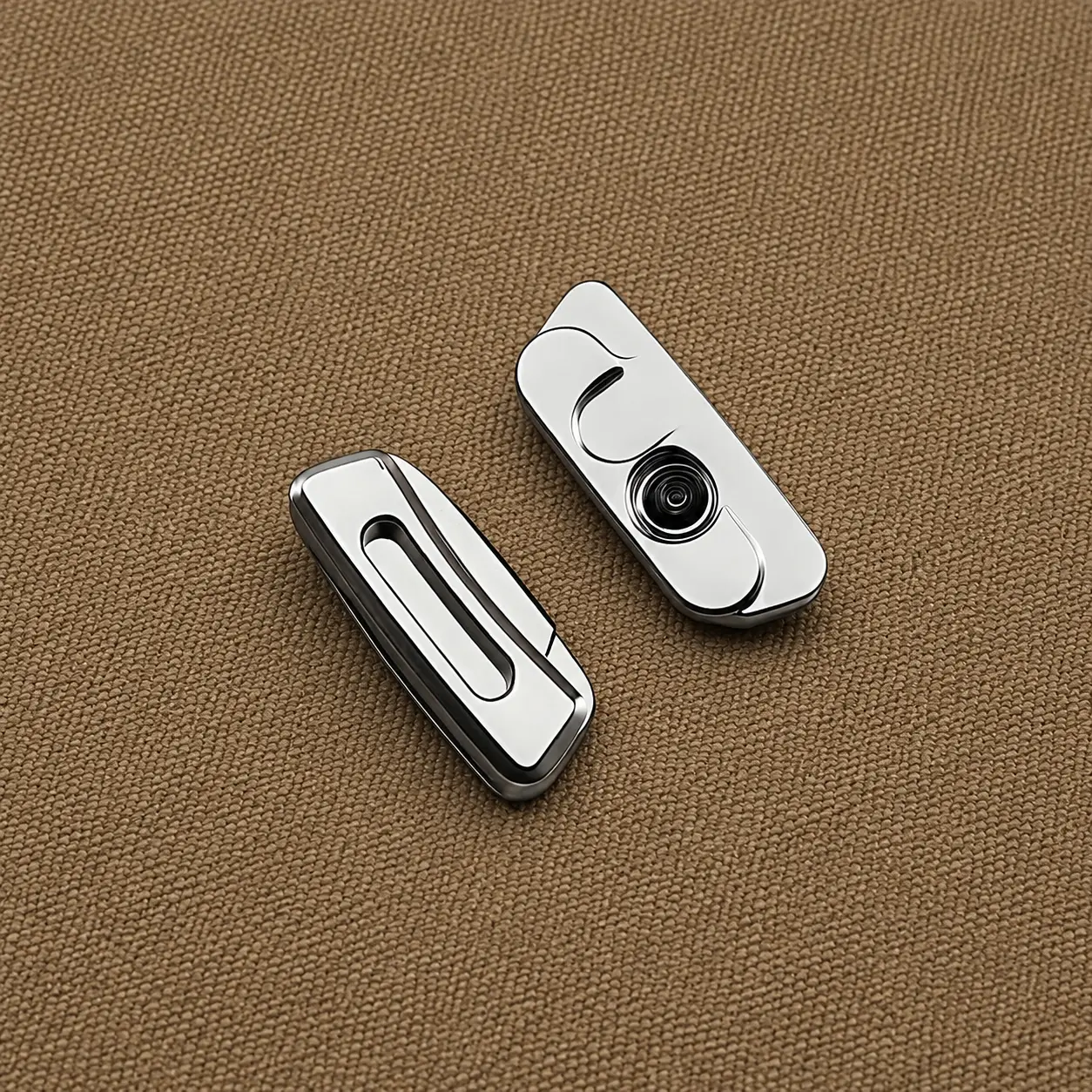 Classic Patina Brass Finish Thumb Studs (Dual Materials: Brass/7075 Al) for Leatherman Wave, 2pcs Precision Fit Replace Parts, Tool-Free Pressfit Swap, 1-Hand Fast Deployment Mod (Sports & Outdoor Camping Accessory)
