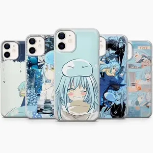 TenSura Phone Case Rimuru Slime Isekai Cover Compatible with iPhone X, 11, 12, 13, 14, 15, 16, 17 Series & Galaxy Series
