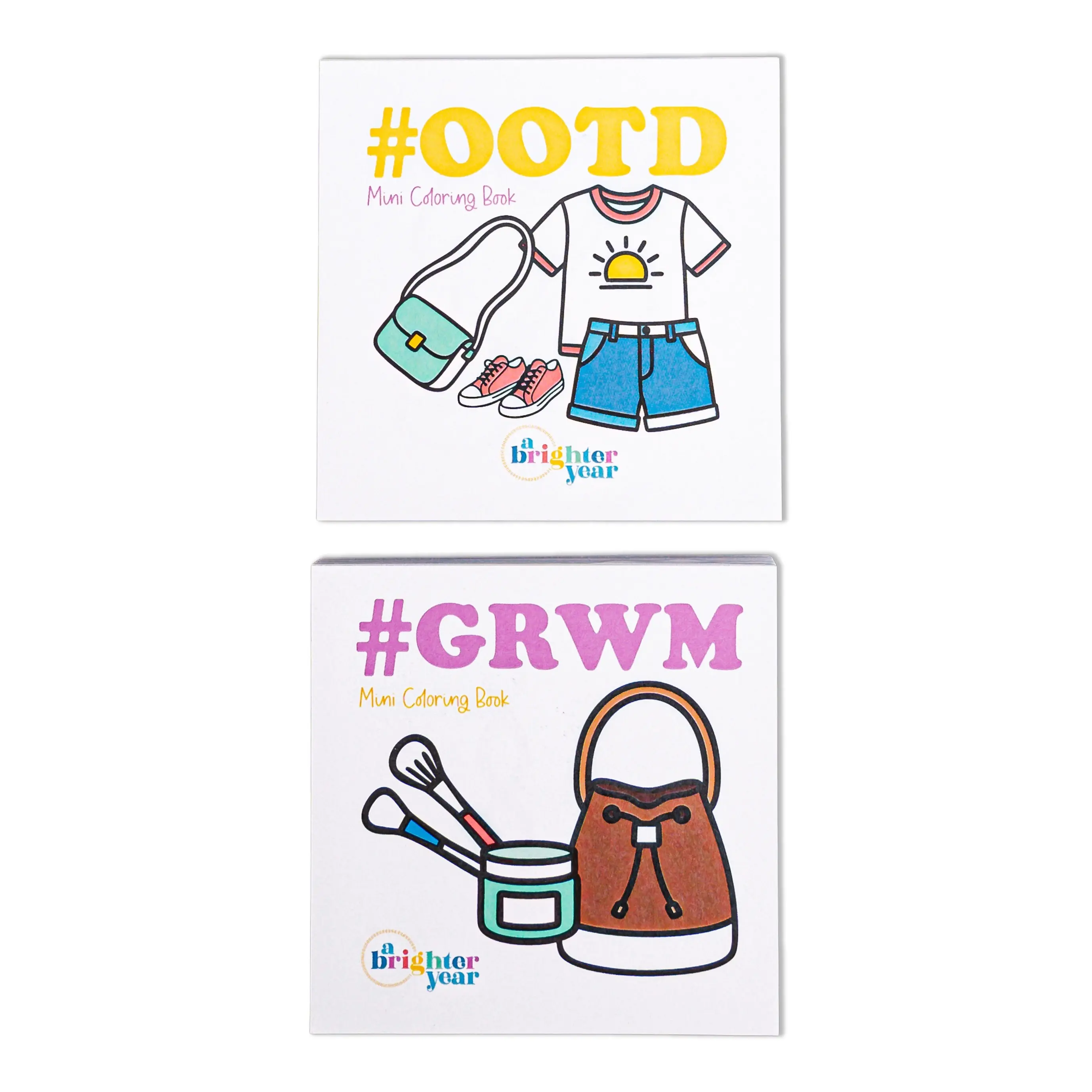 Fit Check Mini Coloring Book 2 Pack
