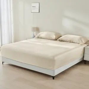 Bamboo Rayon Sheet and Pillow Cases - Super Cooling Sheet with 4 Elastic Corner Straps - 16" Pocket Queen