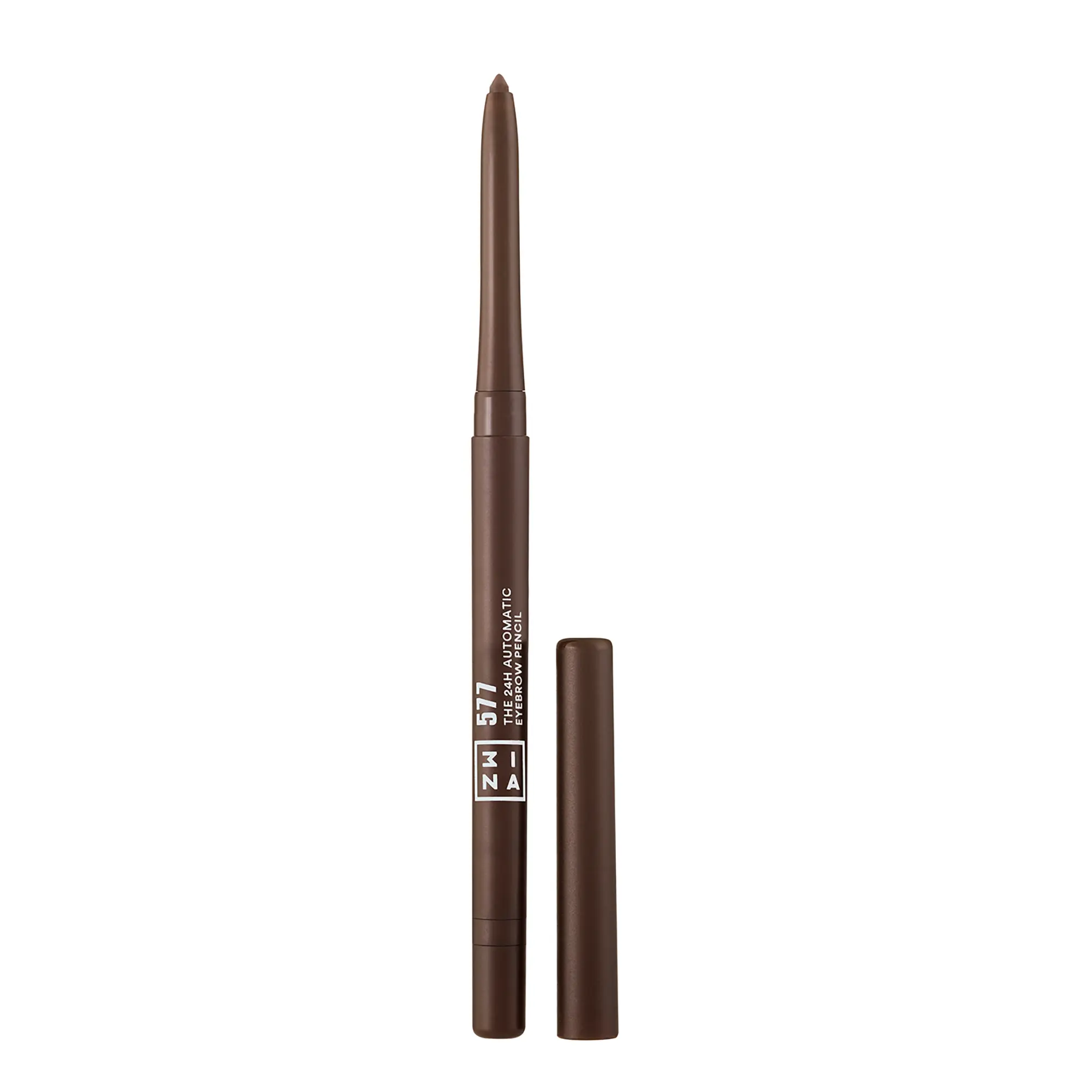 The 24H Automatic Eyebrow Pencil - 577 Gray Brown by 3INA for Women - 0.01 oz Eyebrow Pencil