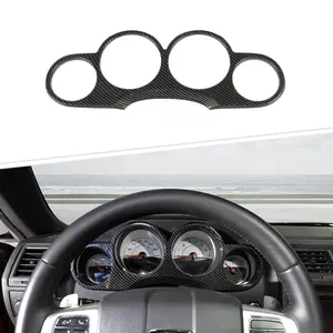 For 2009-2014 Dodge Challenger Interior Dashboard Instrument Panel Decor Cover Trim