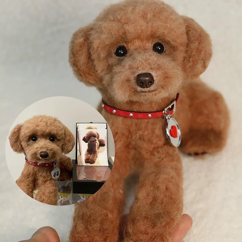 Forever Friend FF~Custom Pet Needle Felting~1:1 Replica, eternal Love