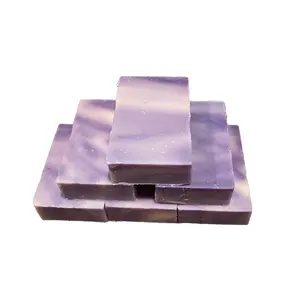 Melscential Lavender Lemongrass Cold Process Bar Soap Nourishing Body Wash Body Care Shea